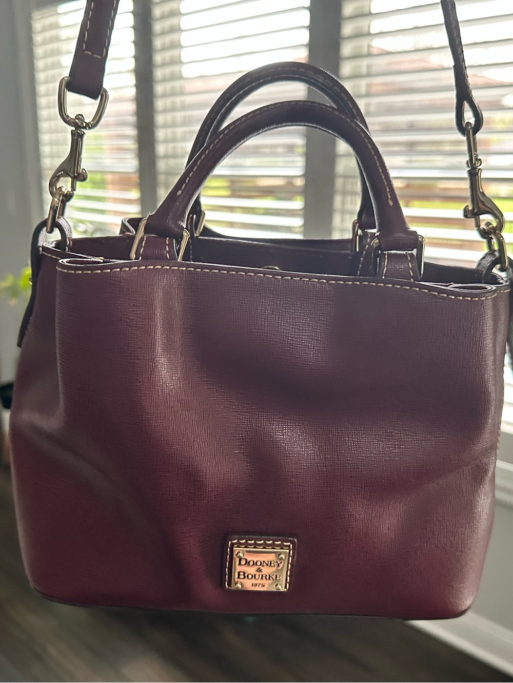 Dooney & Bourke Wine Satchel